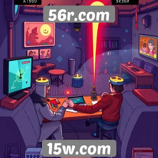 Interação da comunidade de jogos em 56r.com